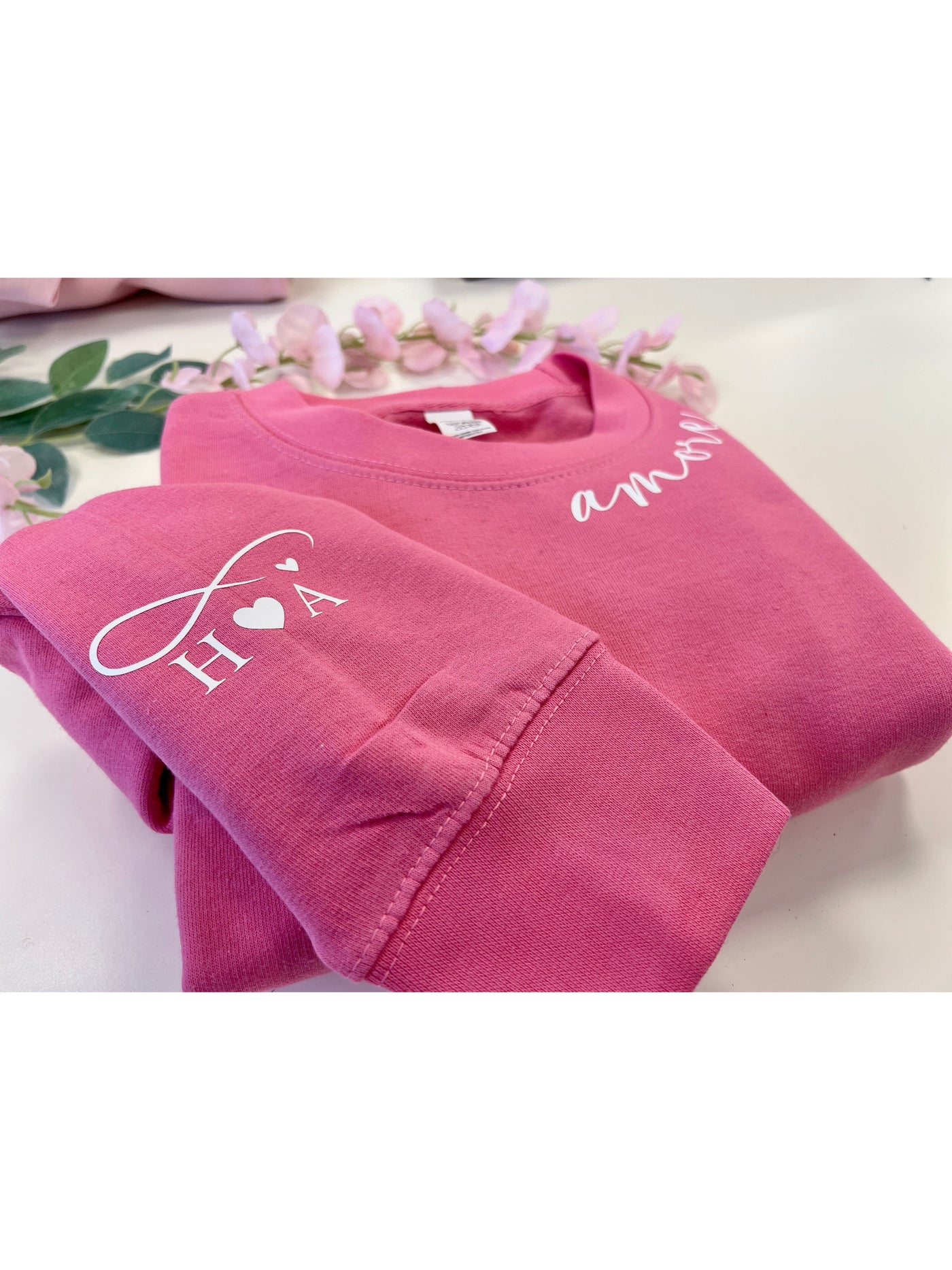 Personalised Valentines Day Amore Sweater