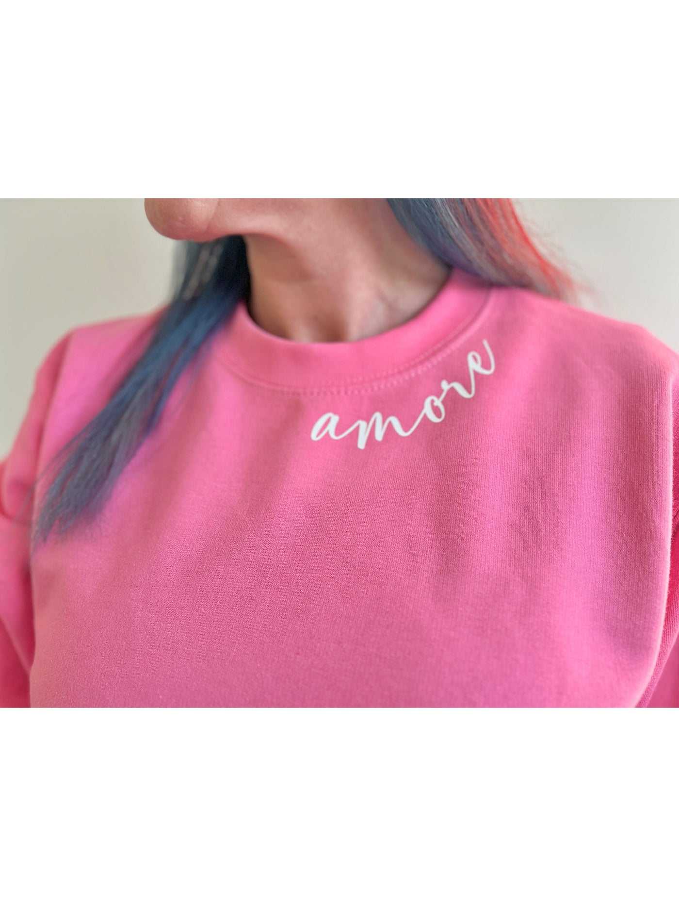 Personalised Valentines Day Amore Sweater