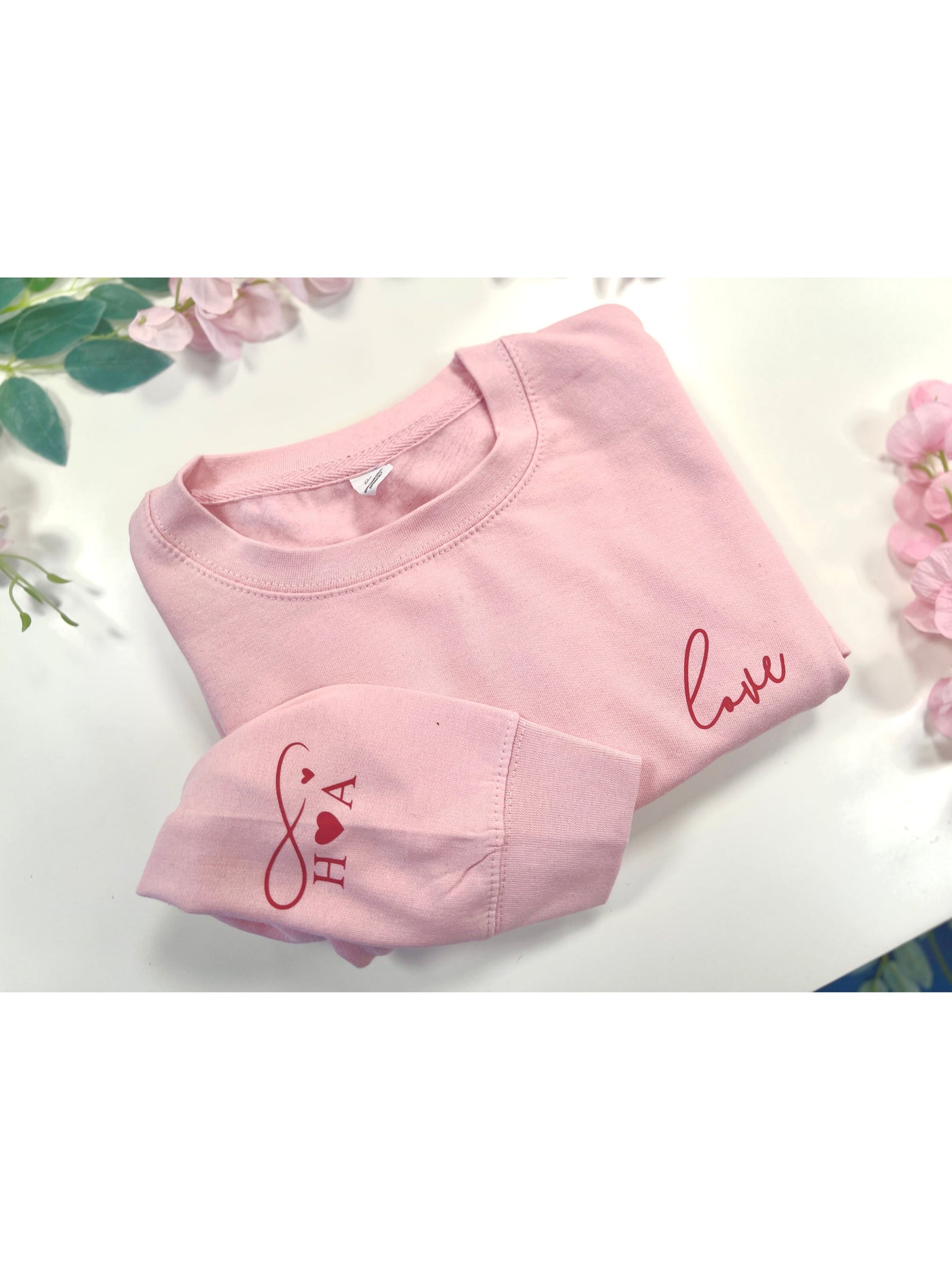 Personalised Valentines Day Love Sweatshirt