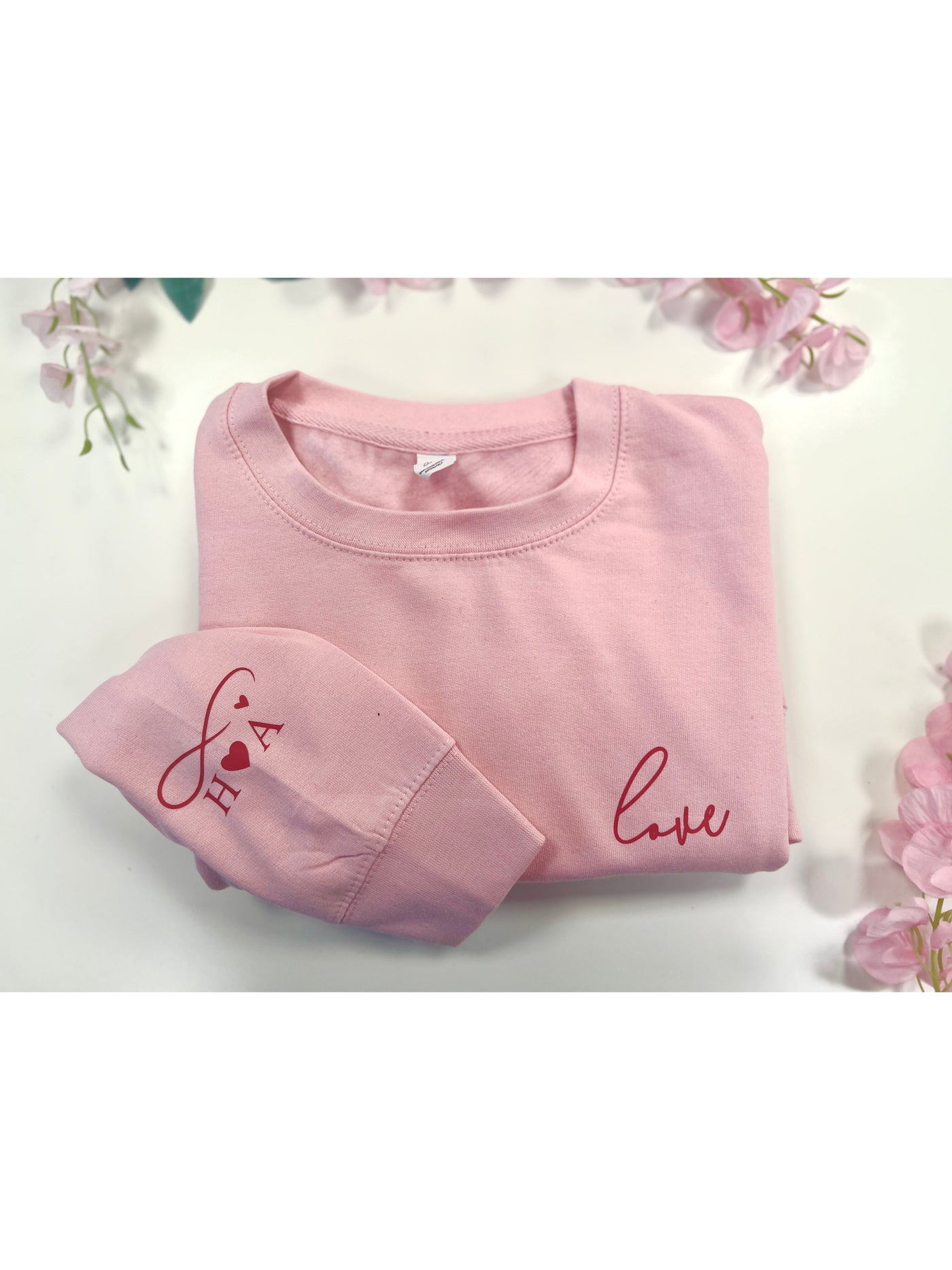 Personalised Valentines Day Love Sweatshirt