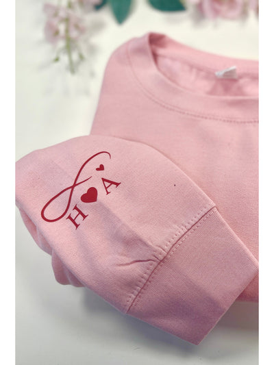 Personalised Valentines Day Love Sweatshirt