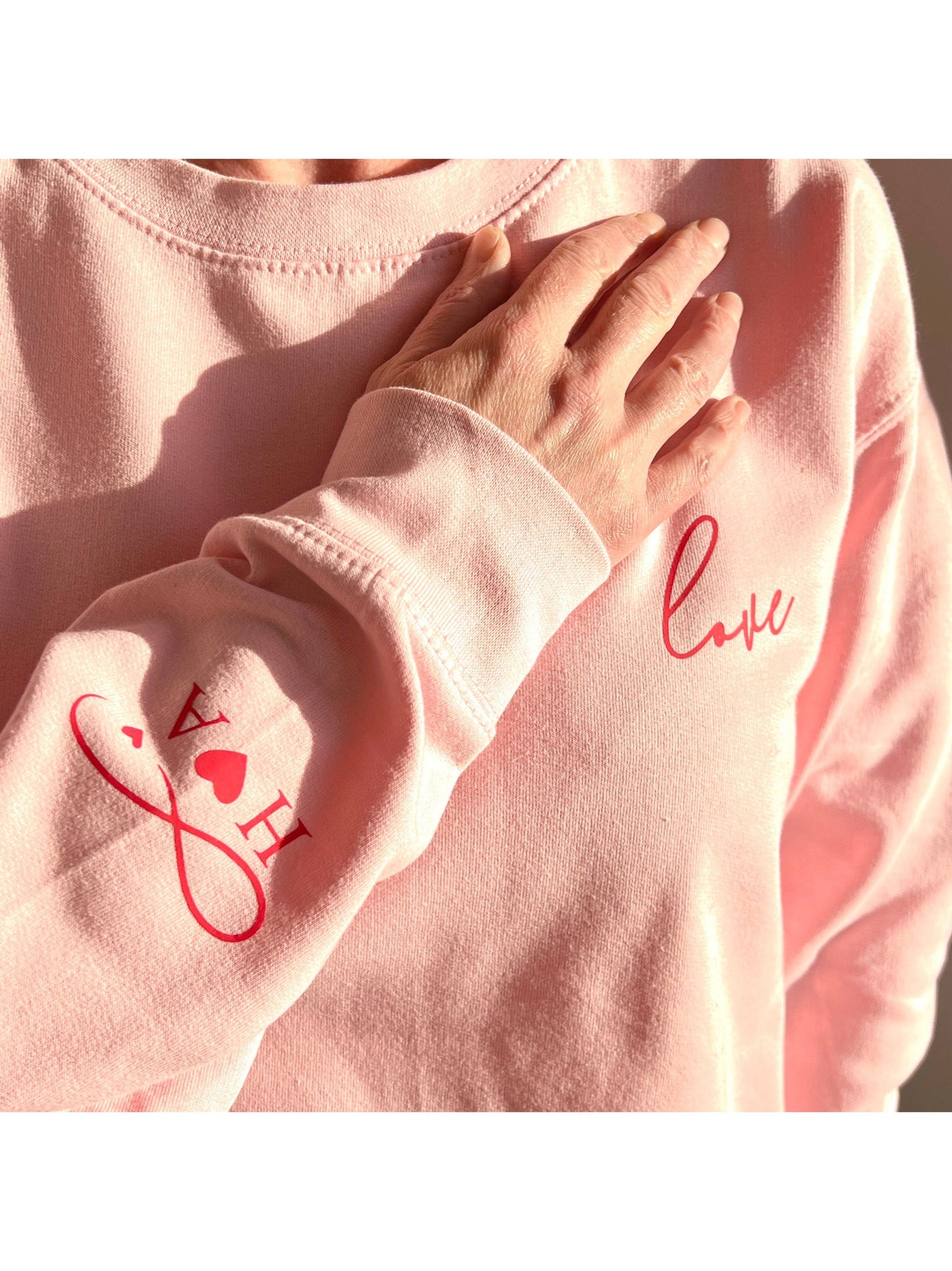 Personalised Valentines Day Love Sweatshirt