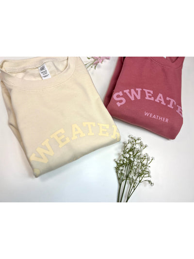 Sweater weather | Fall Clothing Sweatshirt