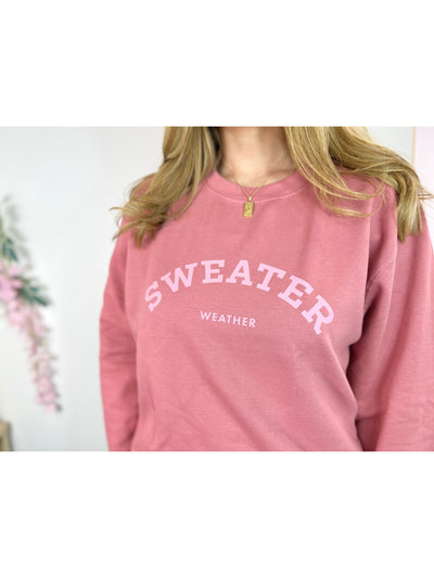 Sweater weather | Fall Clothing Sweatshirt