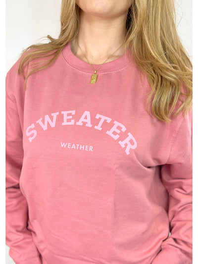 Sweater weather | Fall Clothing Sweatshirt