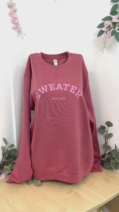 Sweater weather | Fall Clothing Sweatshirt