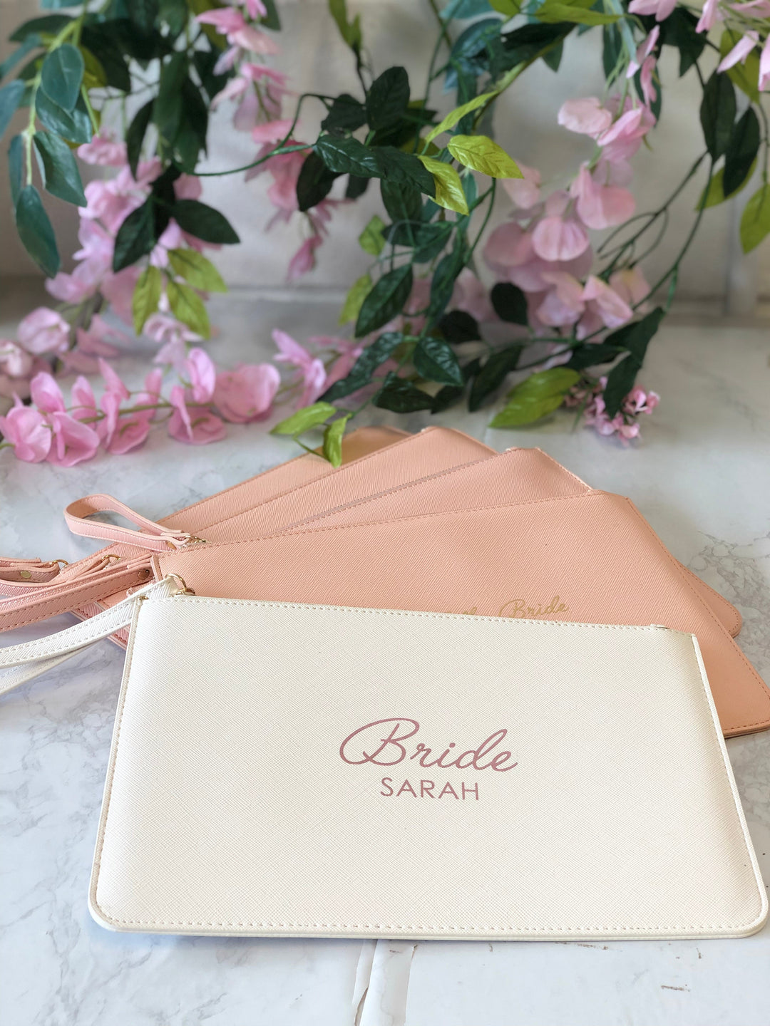 Personalised wedding clutch bag online